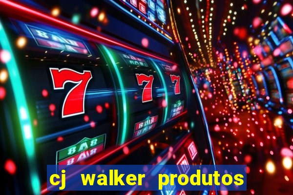 cj walker produtos onde comprar